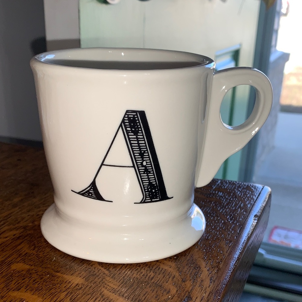 Anthropologie A Coffee Mug
